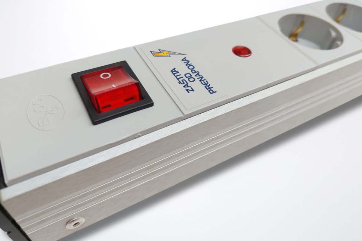 Prenaponska zaštita u aluminijumskom kućištu - prekidač